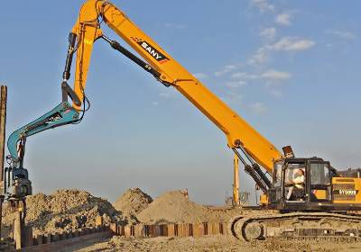 安腾挖掘机打桩锤——高效便捷的打桩方案